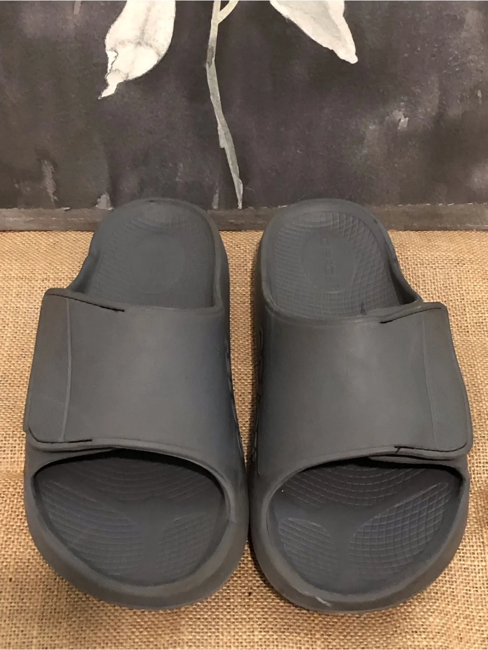Oofos OOahh Sport Flex Recovery Slide sz 11
